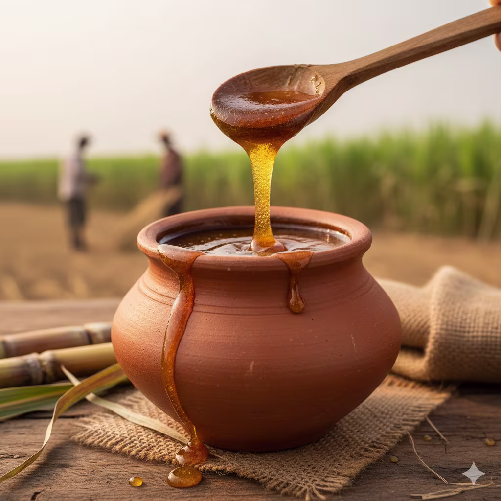 আখের গুড় (১ কেজি)